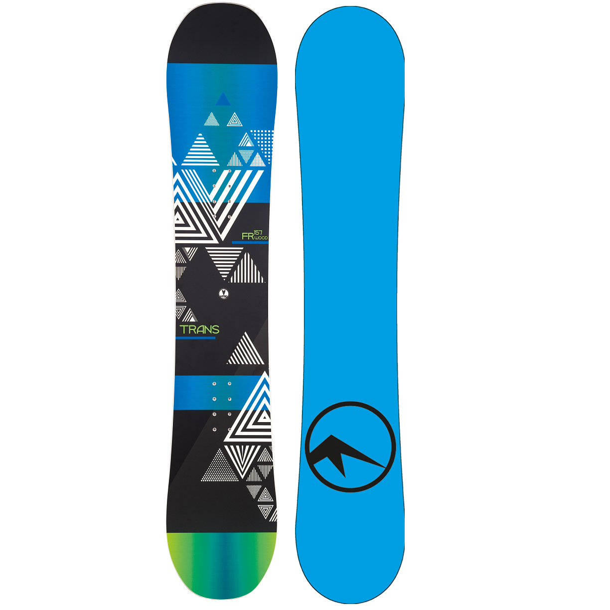 

Сноуборд TRANS FR Flat rocker 147 blue