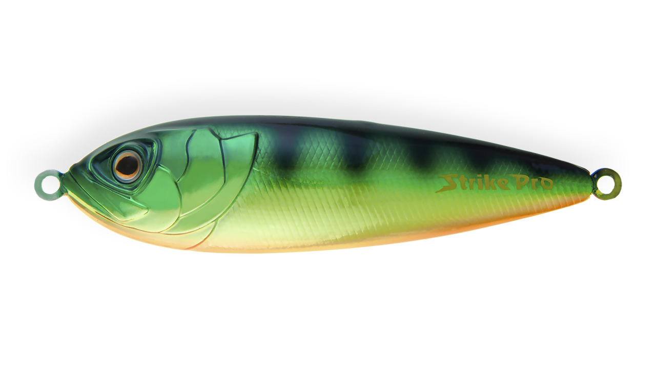 

Блесна колеблющаяся Strike Pro Killer Profy 75S, 75 мм, 11 гр, Одинарный-незацепляйка, (PST-02S#A45E-A45E) (126016)