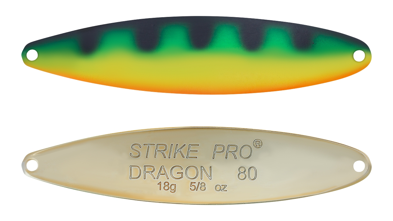 

Блесна колеблющаяся Strike Pro Dragon Double 80M, 80 мм, 18 гр, Двойник-незацепляйка, (ST-07FD#A45E-GP) (96140)