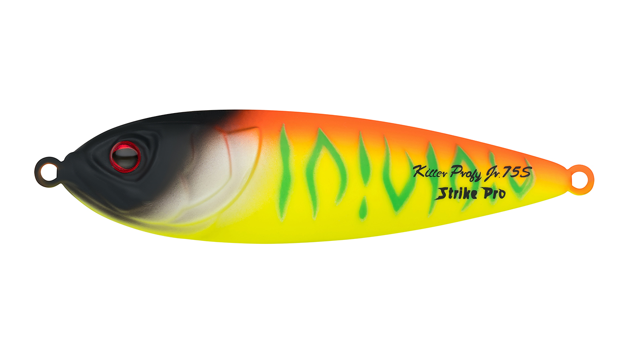 

Блесна колеблющаяся Strike Pro Killer Profy 55S, 55 мм, 7,2 гр, Одинарный-незацепляйка, цвет: A242S Sunrise Mat Tiger, (PST-02AS#A242S-CP) (145563)