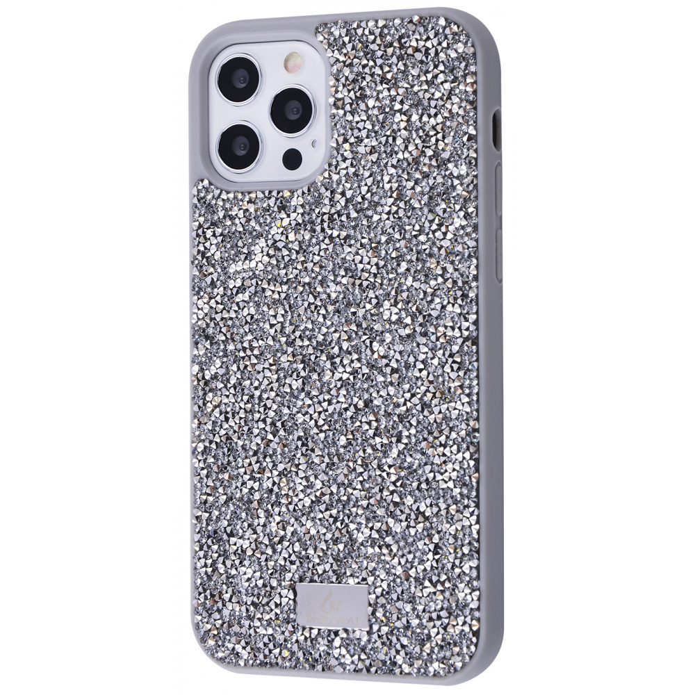 

Чехол Bling World Grainy Diamonds (TPU) для iPhone 11 Pro silver