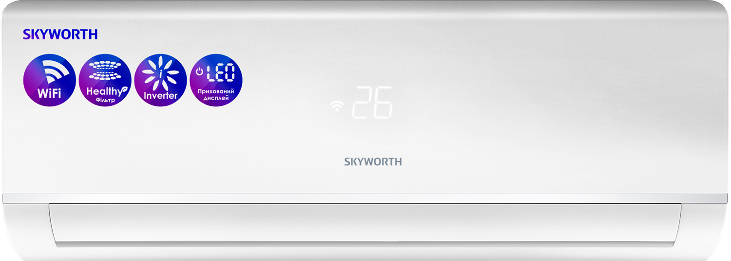 

Кондиционер Skyworth SMVH12B-2A2A3NJ(I)/(O) INV WiFi R32