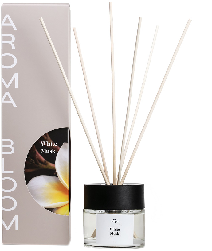 

Аромадиффузор для дома Aroma Bloom White musk Белый мускус 50 мл