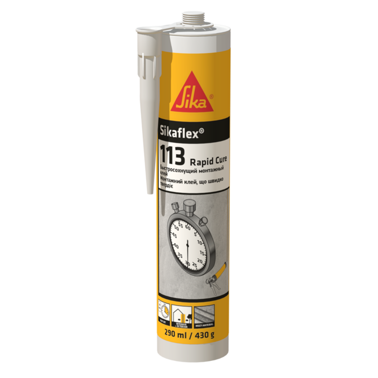 

Клей Sika Sikaflex 113 Rapid Cure 290 мл., белый