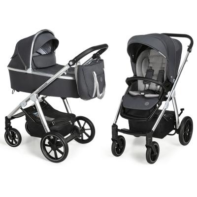 

Коляска Baby Design 2 в 1 Bueno 217 Graphite (без вышивки) (203824)