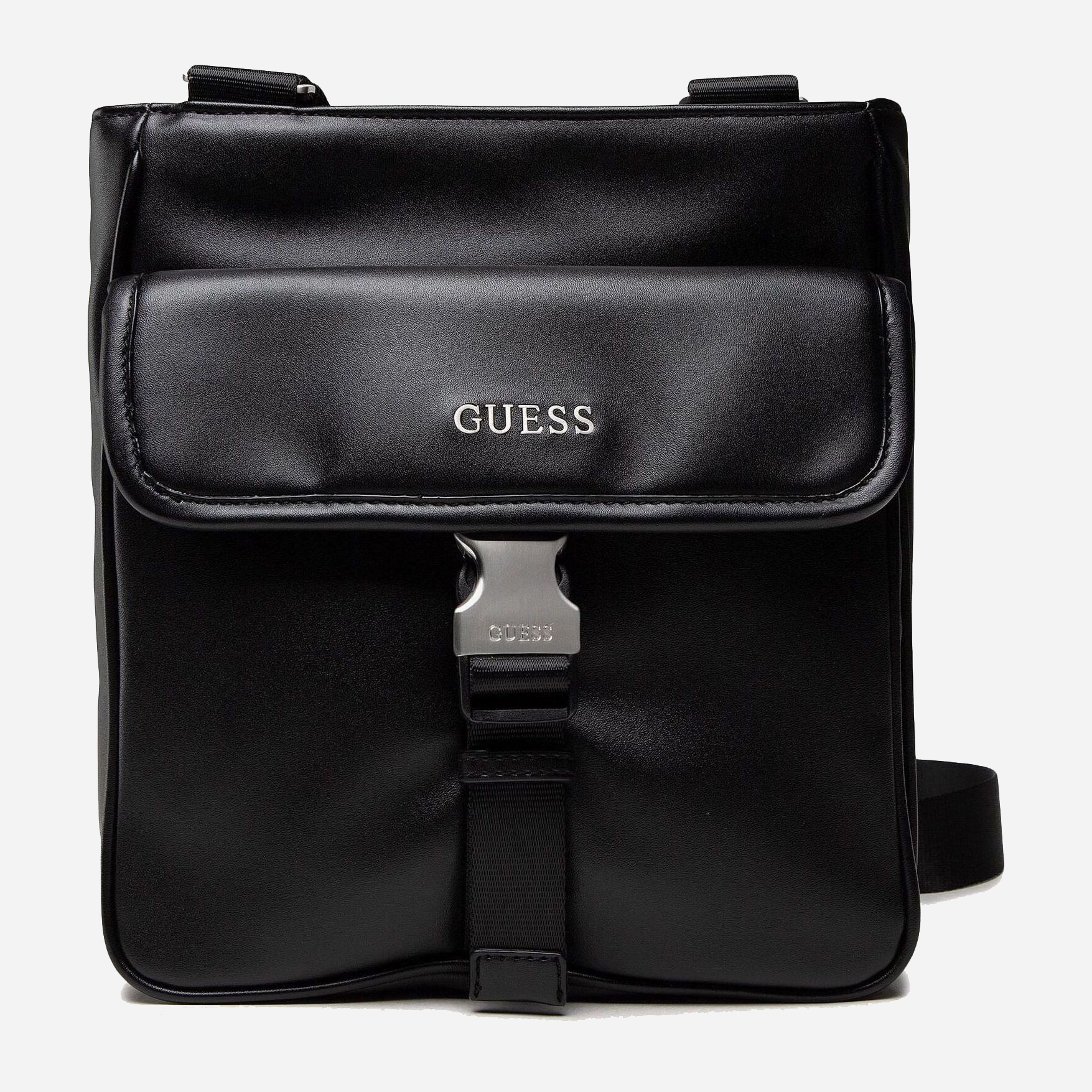 

Мужская сумка Guess Scala Crossbody With Flap HMSCLAP1325-BLA Черная
