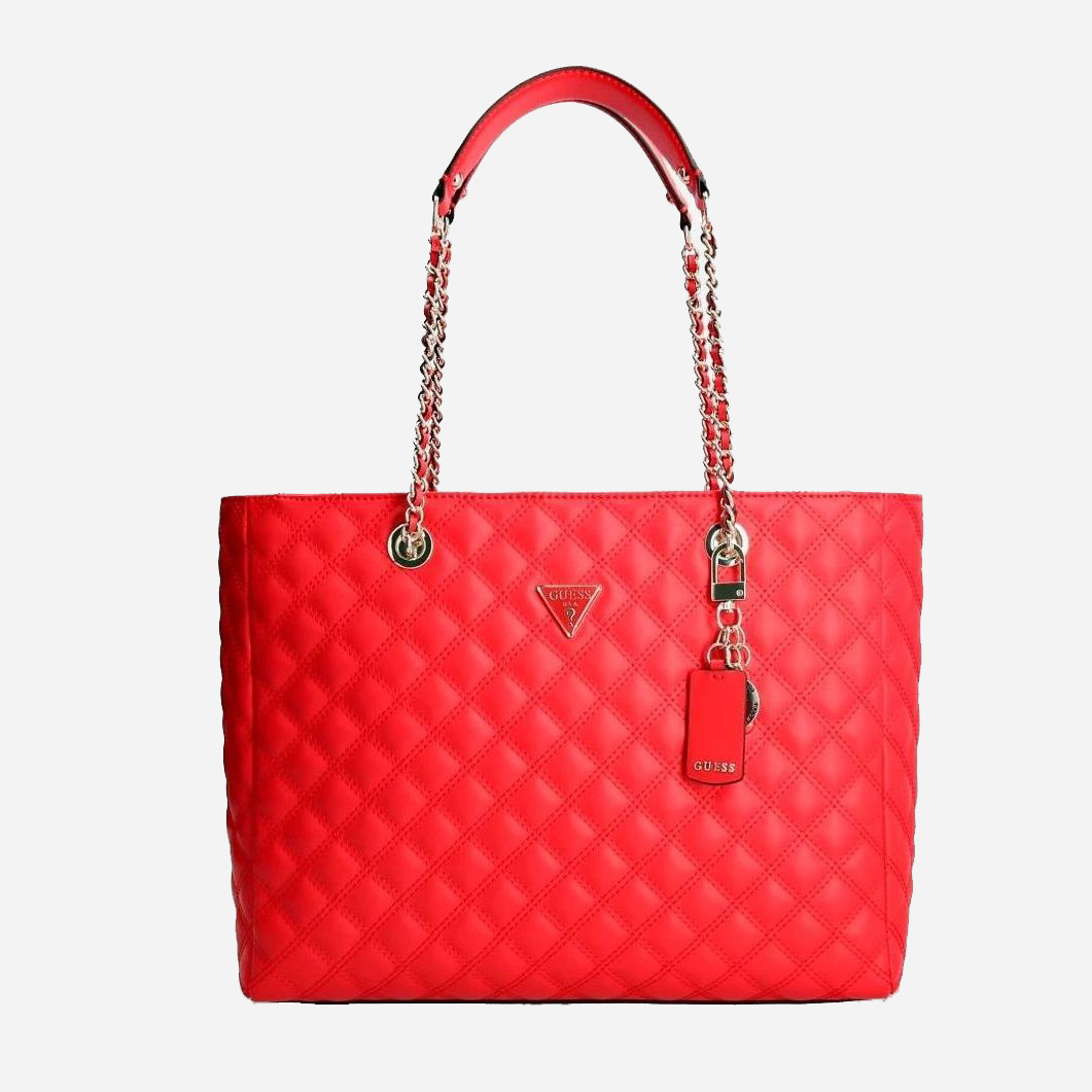 

Женская сумка Guess Cessily Tote HWEV7679230-LIP Красная