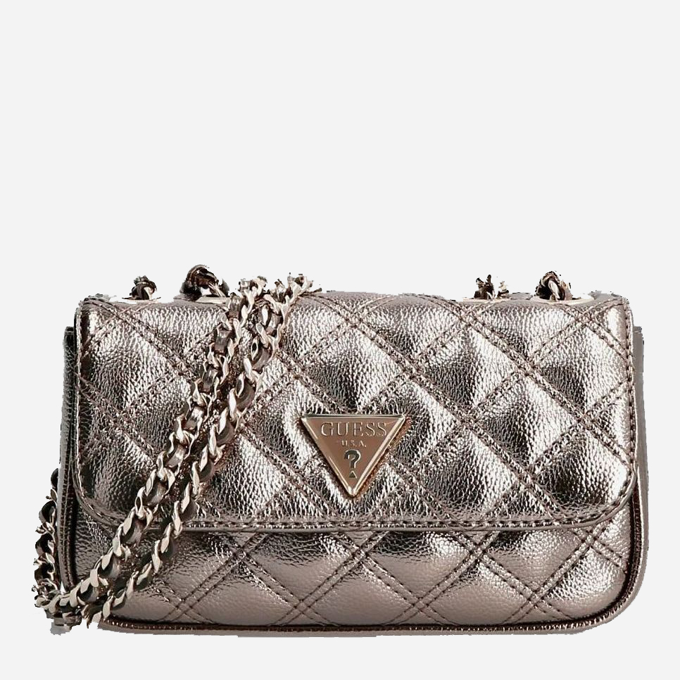 

Женская сумка Guess Cessily Micro Mini HWMG7679780-PEW Платиновая