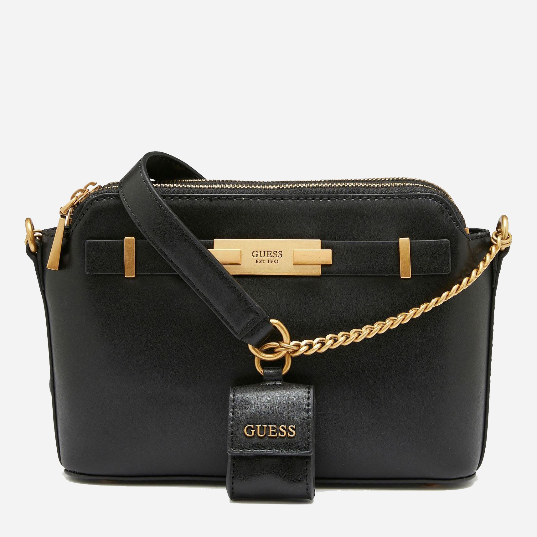 

Женская сумка Guess Bea Double Zip Crossbody HWVB8132150-BLA Черная