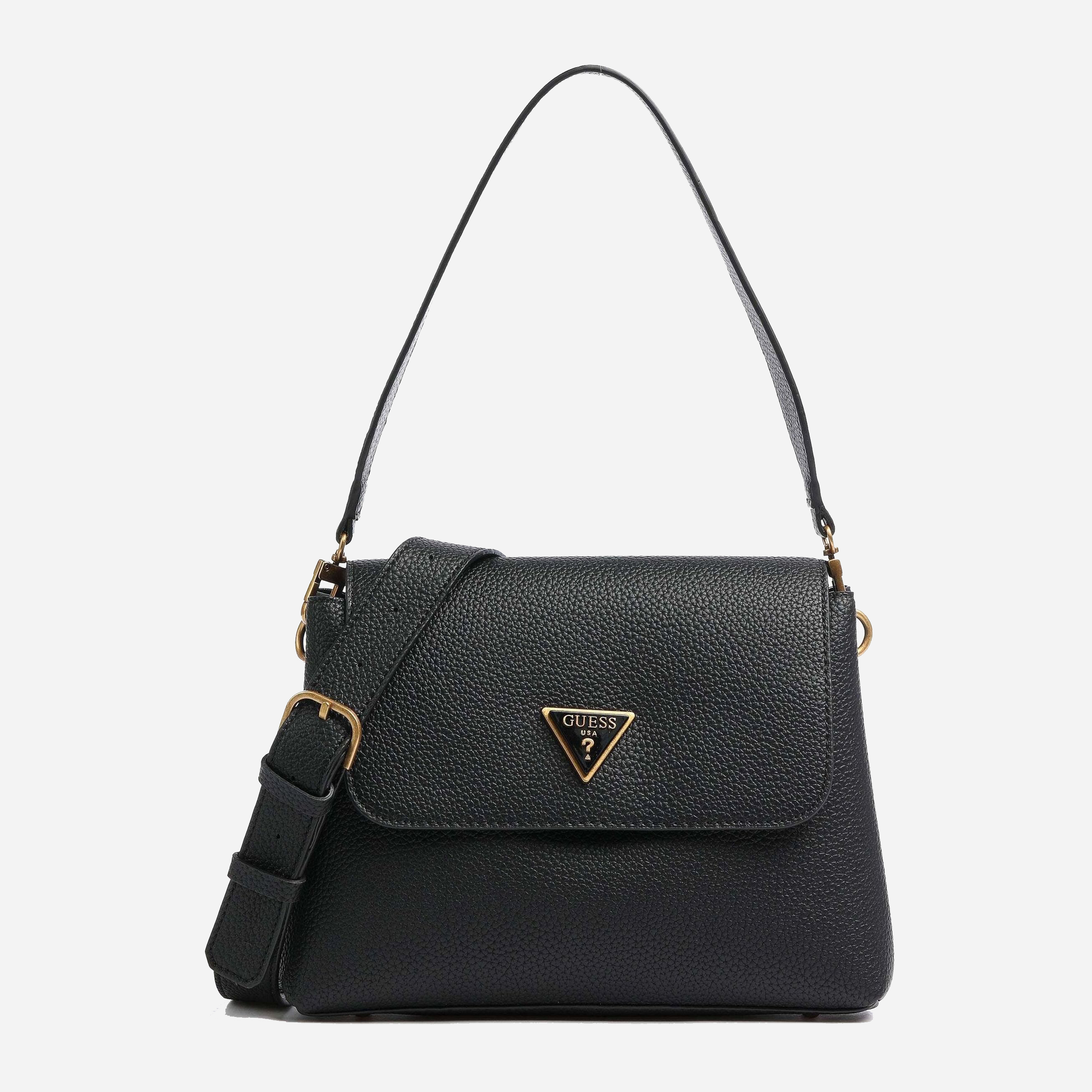 

Женская сумка Guess Downtown Chic Flap Shldr Bag HWVB8385190-BLA Черная