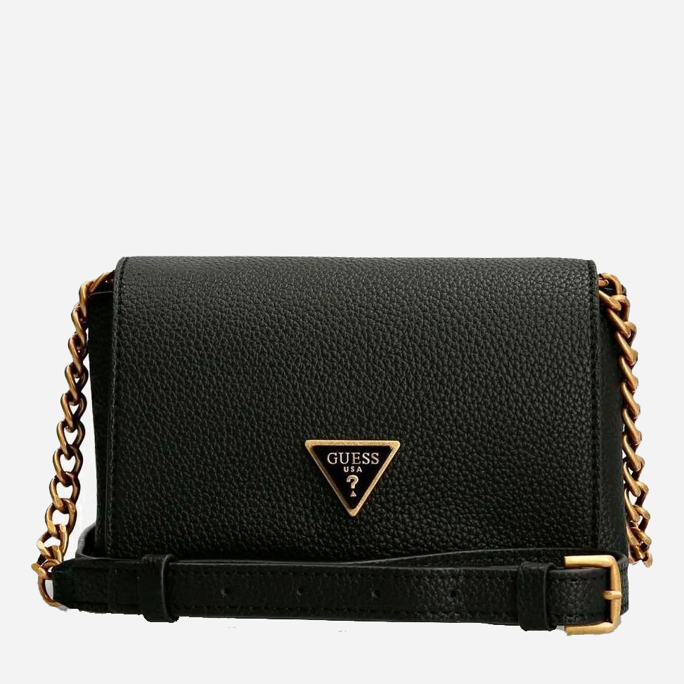 

Женская сумка Guess Downtown Chic Mini Xbody Flap HWVB8385780-BLA Черная