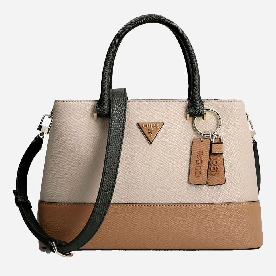 

Женская сумка Guess Cordelia Luxury Satchel HWVG8130060-CML Бежевая