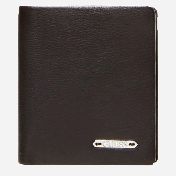 

Кошелек мужской кожаный Guess Tyler Small Billfold W/Cp SM2662LEA22-BLA Черный