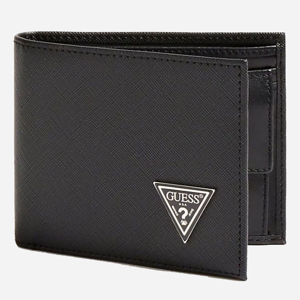 

Кошелек мужской Guess Certosa Billfold W/C Pckt SMCERTLEA20-BLA Черный