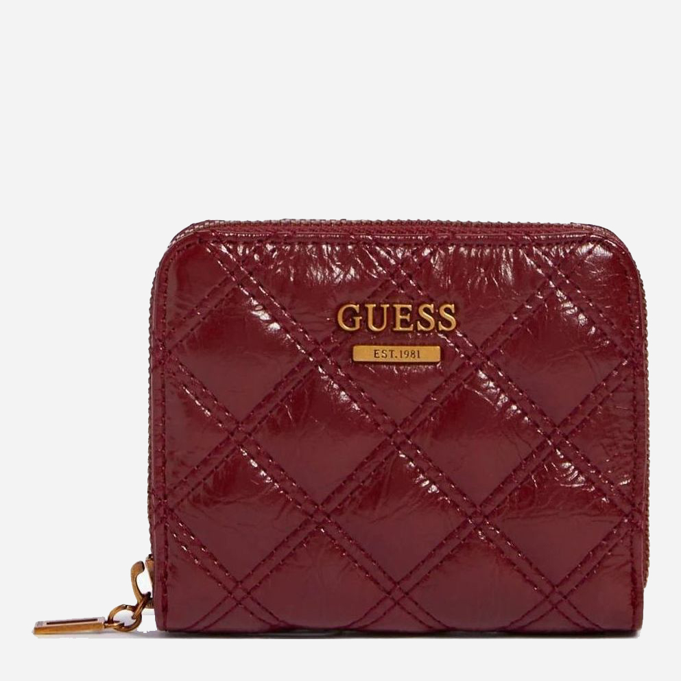 

Кошелек женский Guess Cessily Slg Small Zip Around SWKB7679370-BTD Бордовый