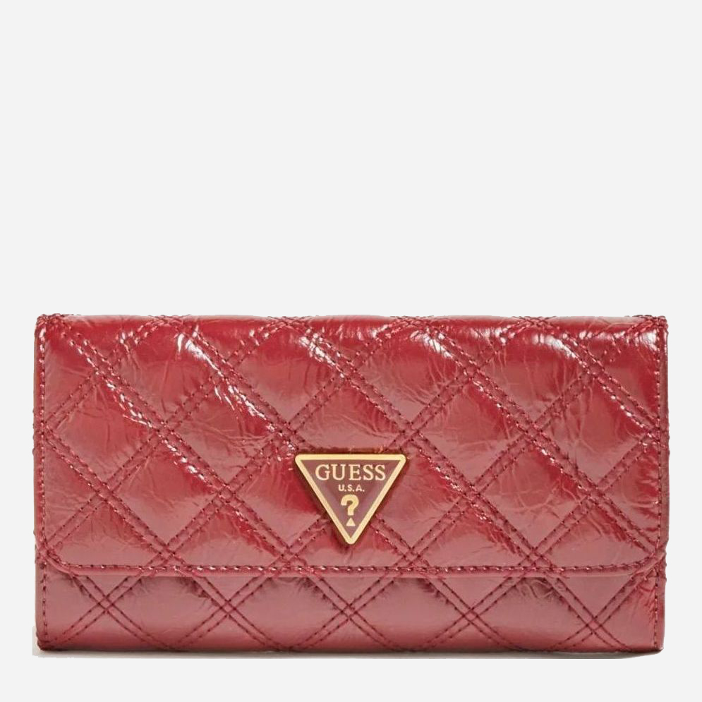 

Кошелек женский Guess Cessily Slg Pocket Trifold SWKB7679650-BTD Бордовый
