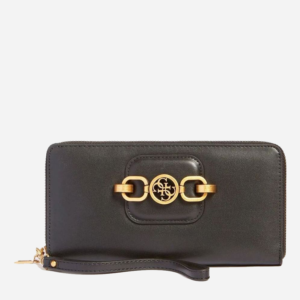 

Кошелек женский Guess Hensely Slg Cheque Organizer SWVB8113630-BLA Черный