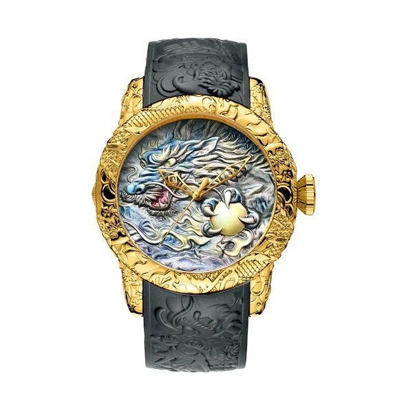 

Часы мужские Megalith 8041M Gray-Gold Dragon