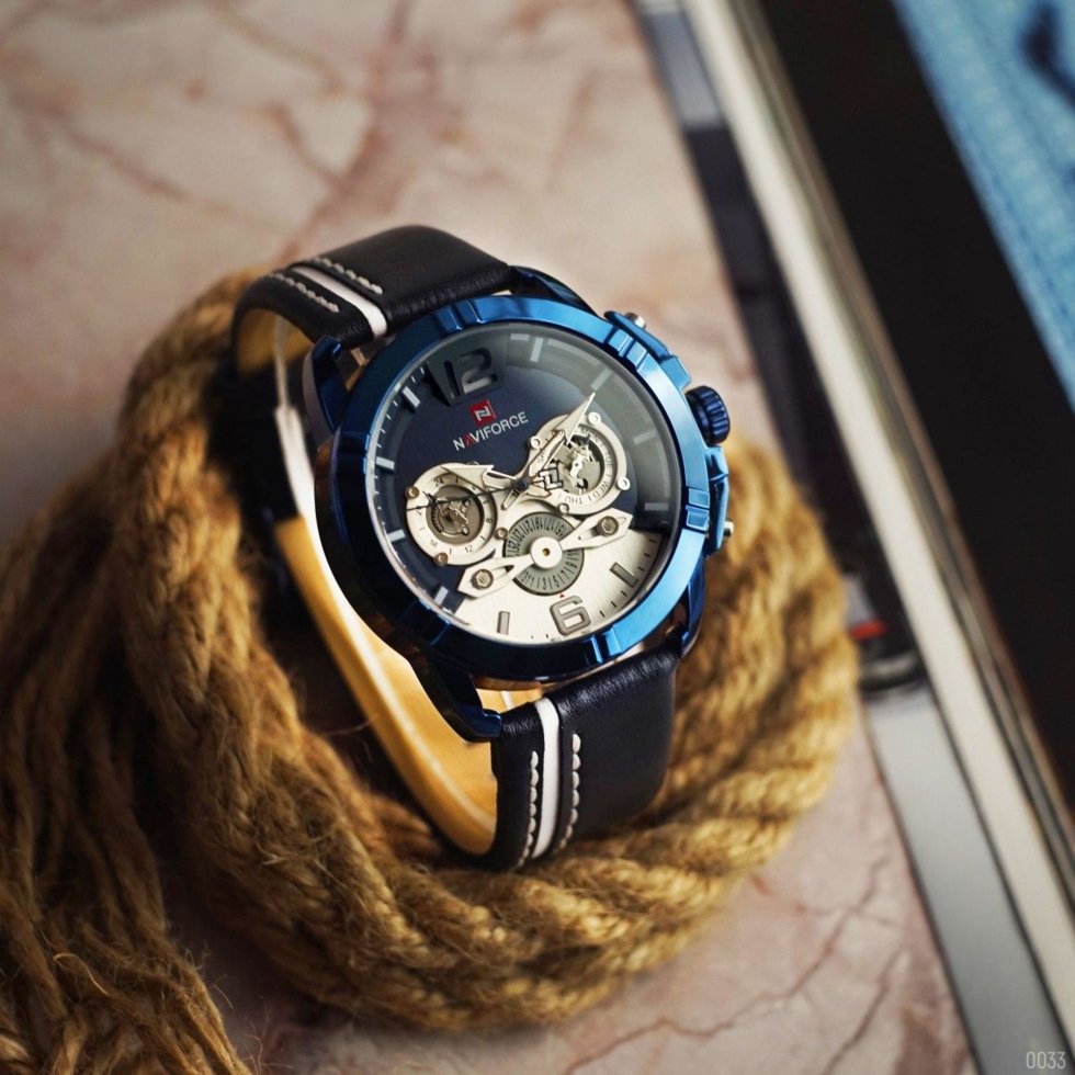 

Часы наручные Naviforce NF9168 Blue-White 1096-0033