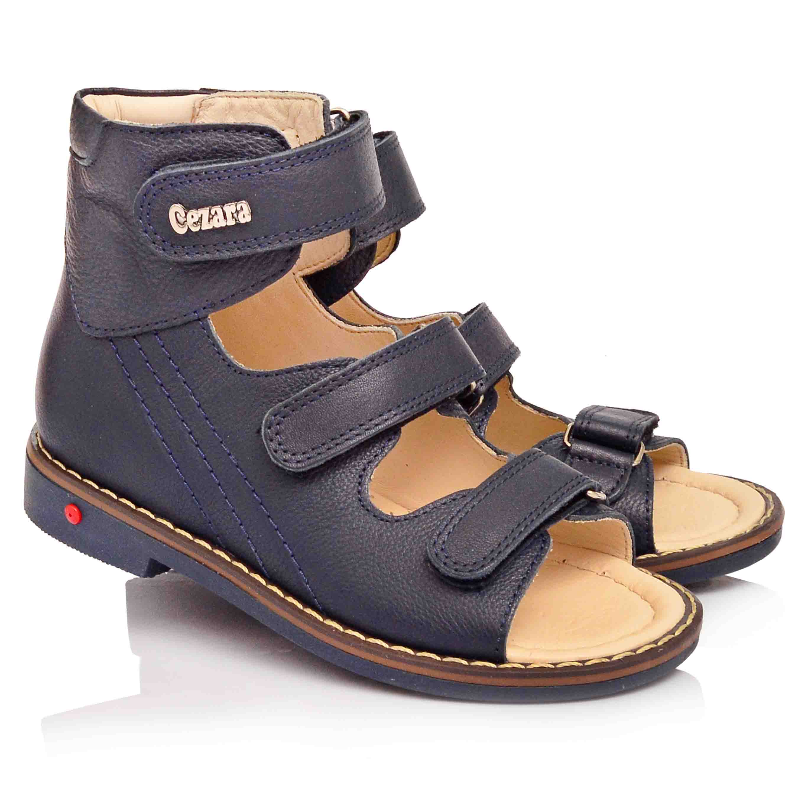 

Босоножки ортопедические Cezara Orthopedic 34 Синие (297-11)