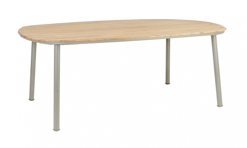 

Стол Alexander Rose Beige Shaped Table w/ Roble Top L=200 cm.