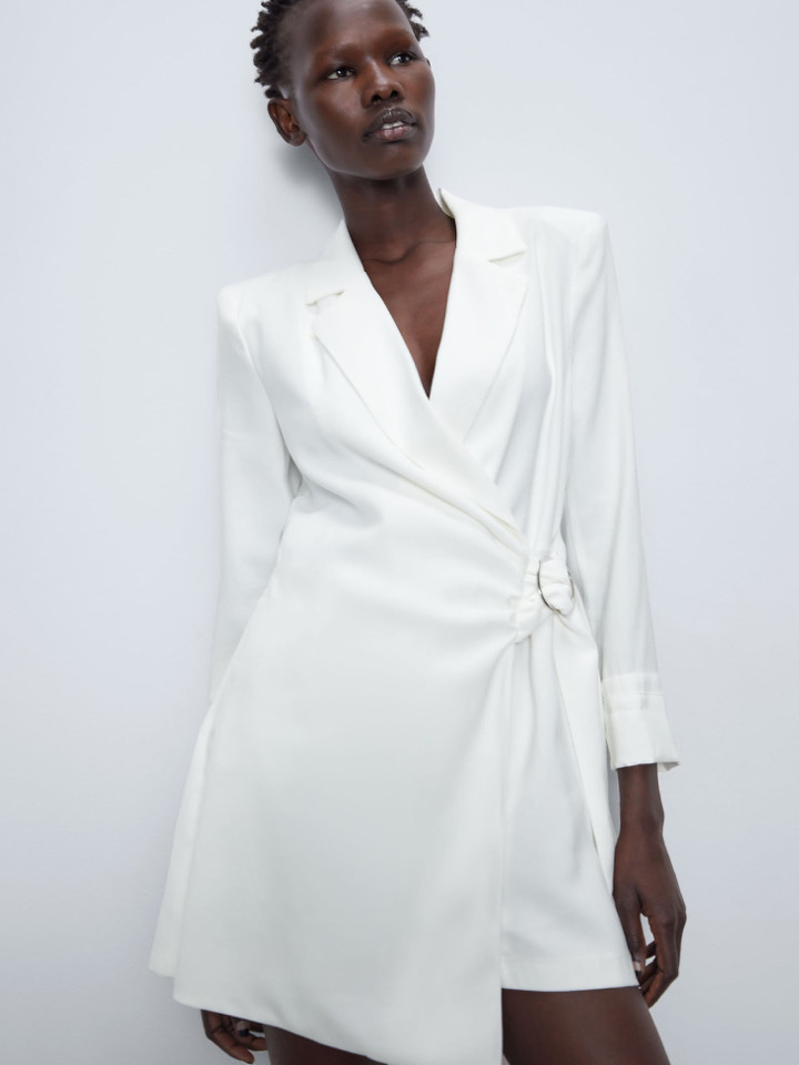 

Платье Zara 0387/078/251 M Белое