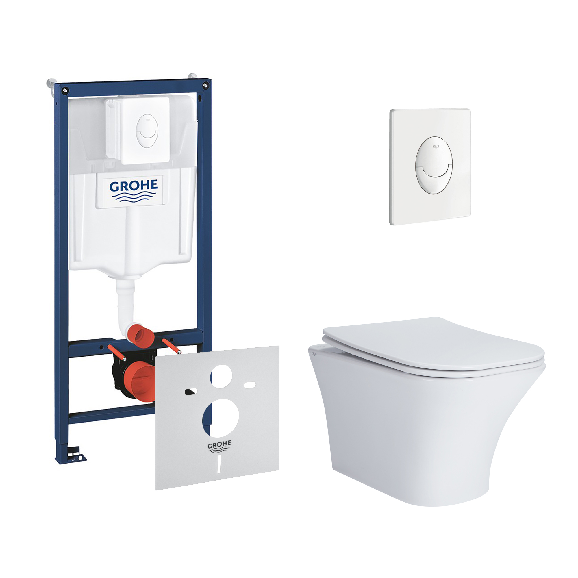 

Набор инсталляция 4 в 1 Grohe Rapid SL 38722001 + унитаз с сиденьем Qtap Presto QT24332615EW (38722001QT24332615EW)