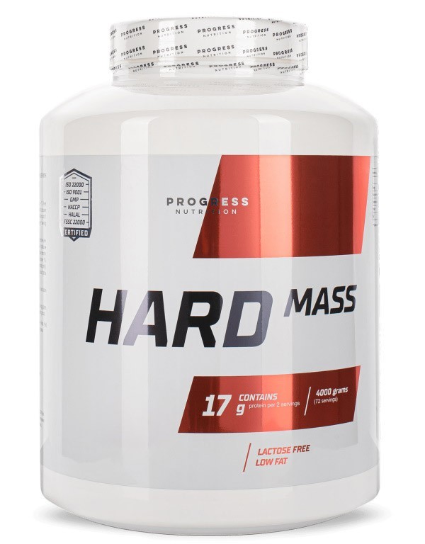 

Гейнер Progress Nutrition Hard Mass 4 кг Клубника