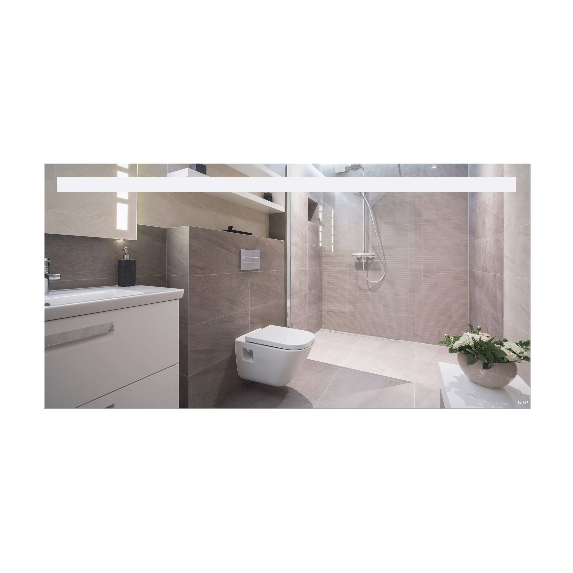 

Дзеркало Qtap Mideya 1400х700 QT2078141470140W