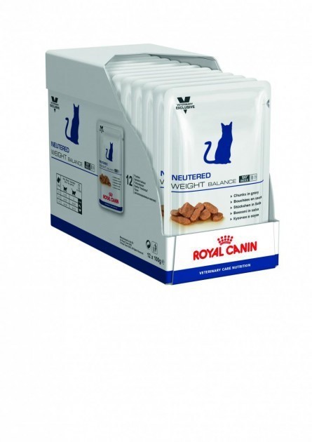 

Влажный корм Royal Canin Neutered Weight Balance Feline лечебный влажный корм Упаковка 12 шт х 0,1 кг (857523043)