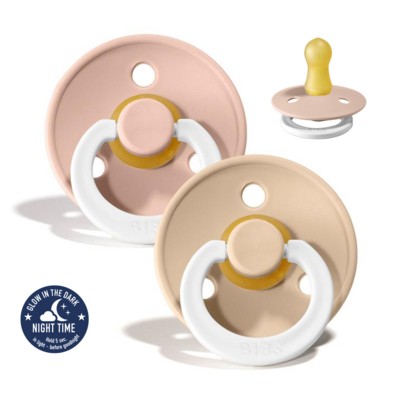 

Пустышка BIBS Vanilla Night+Blush Night 0-6 мес.