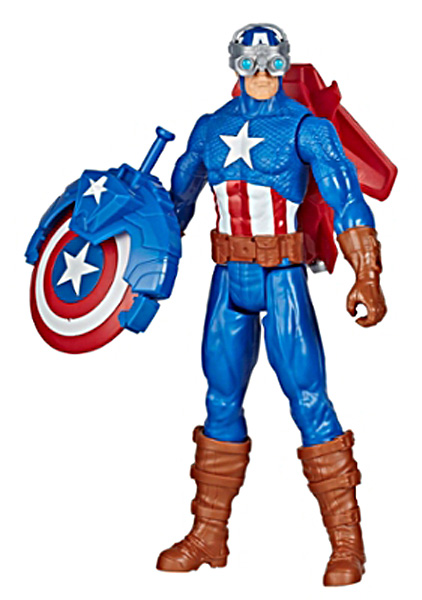 

Игровой набор Hasbro Marvel Avengers Мстители Титан Капитан Америка с аксессуарами (E7374) (5010993653539)