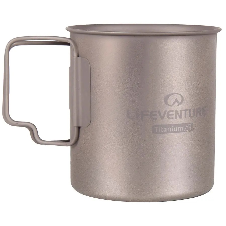 

Кружка Lifeventure Titanium Mug 450 мл Серый 9519