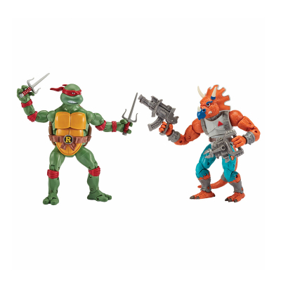 

Фигурка TMNT набор Рафаэль против Трицератона (81278)