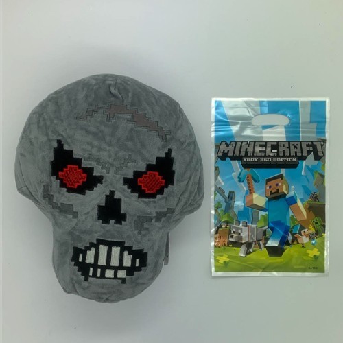 

Игрушка Череп Майнкрафт Minecraft Skull Face 27 см