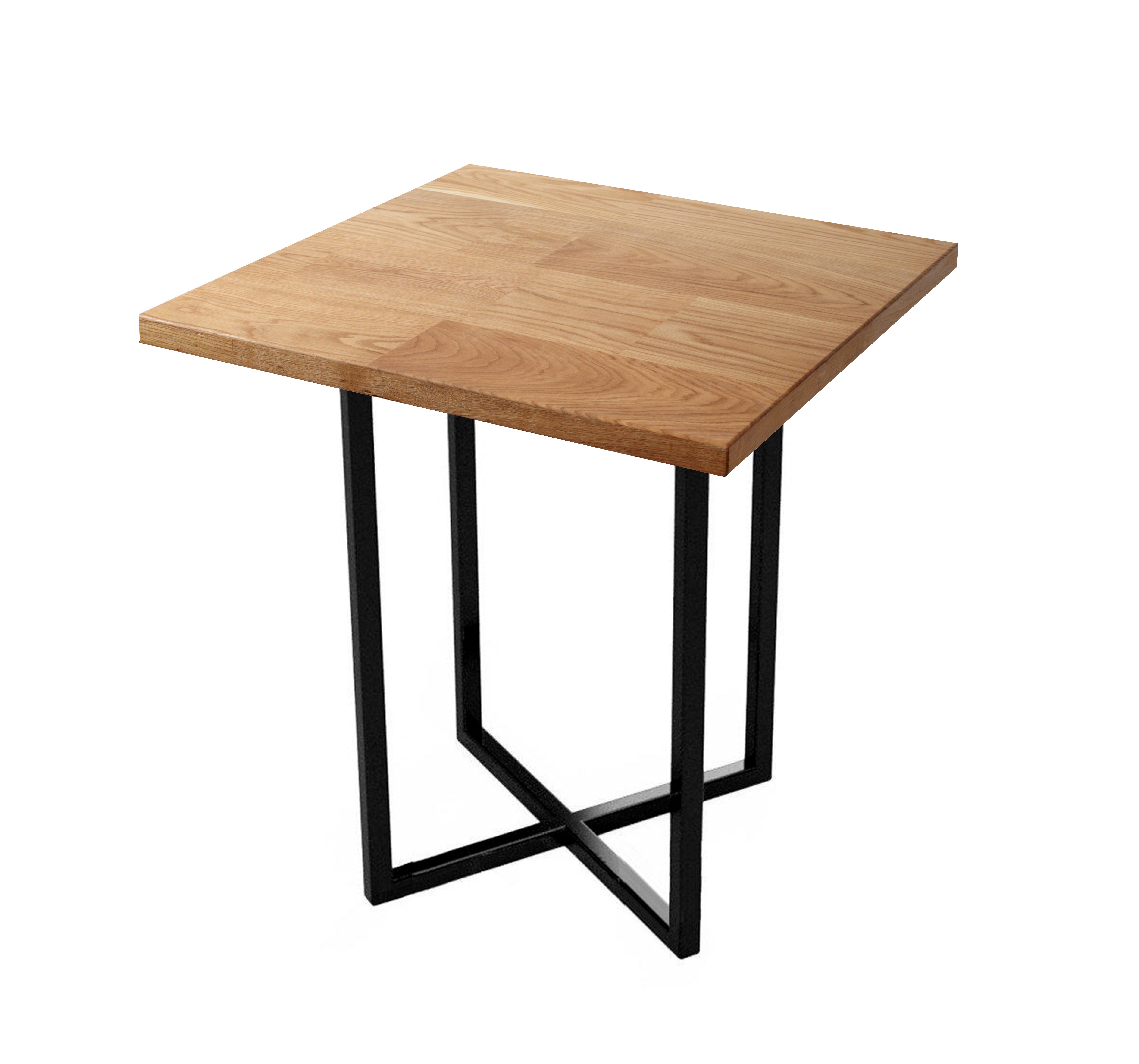 

Стол обеденный дубовый line_02 700*700 ix-wood