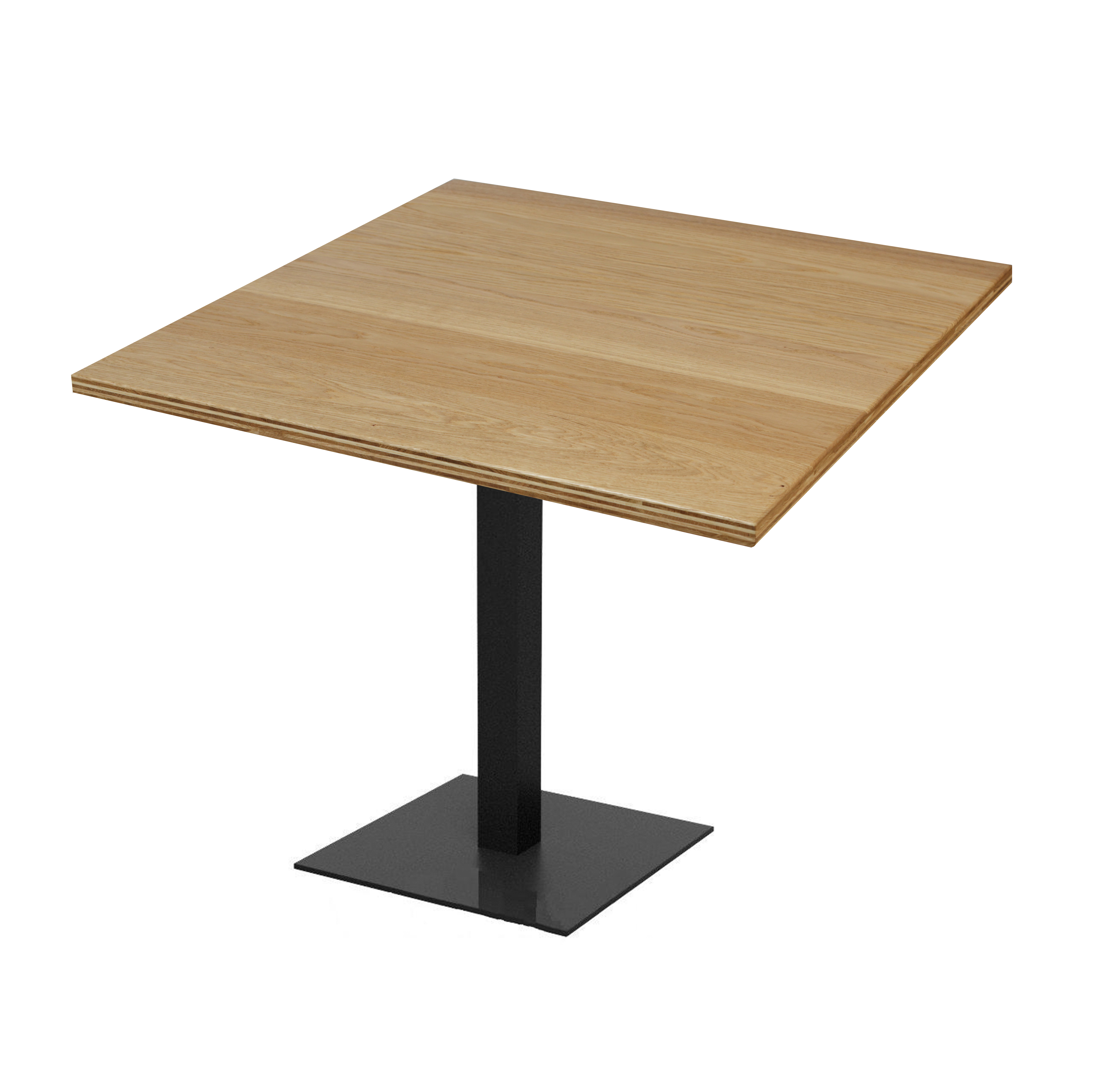 

Стол обеденный дубовый lineselect_03 700*700 ix-wood