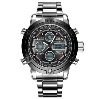 

Мужские наручные часы AMST 3022 Metall Silver-Black