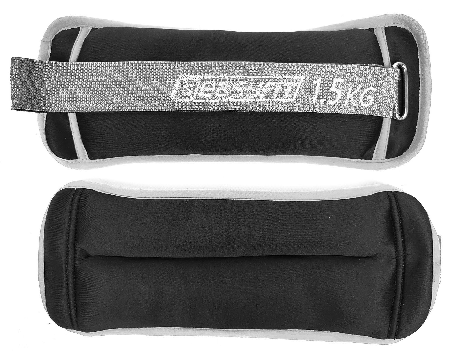 

Утяжелители EasyFit MYAKI 2 шт по 1.5 кг с фиксированным весом (эластичные манжеты для рук и ног с металлическим наполнителем, универсальные для бега)