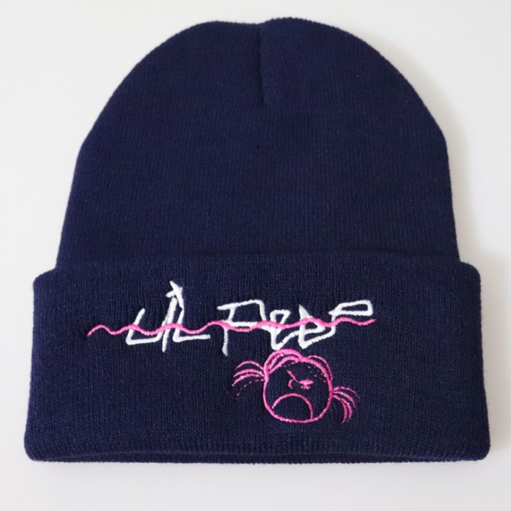 

Шапка Jsstore Lil Peep c изображением Original Collection Синяя