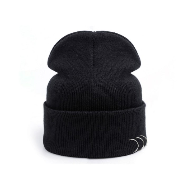 

Шапка Jsstore с Кольцами размер  Черная, Шапка Jsstore с Кольцами размер One Size Черная