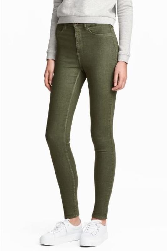

Джинсы H&M 0673901  хаки, Джинсы H&M 0673901 36 хаки