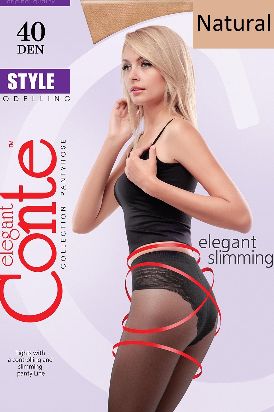 

Колготки Conte С утягивающими ажурными трусиками STYLE 40 den natural   (8С-74СП, Колготки Conte С утягивающими ажурными трусиками STYLE 40 den natural 2 2 (8С-74СП )