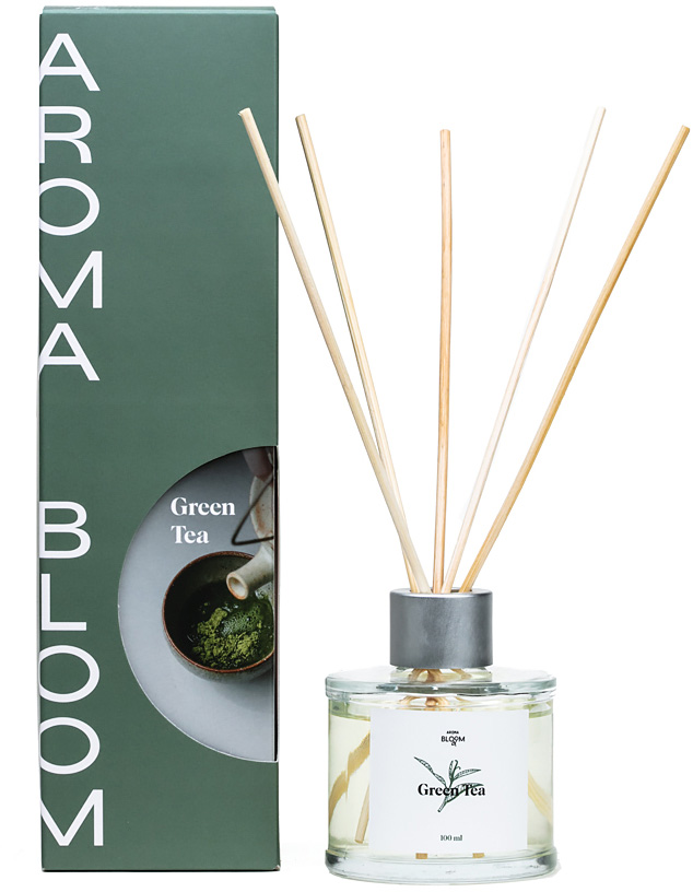 

Аромадиффузор для дома Aroma Bloom Green tea Зеленый чай 100 мл