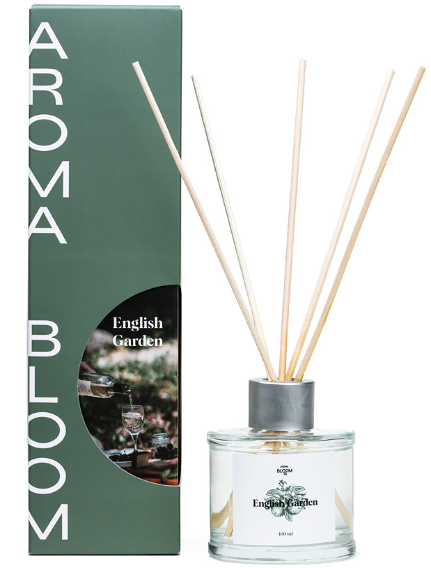 

Аромадиффузор для дома Aroma Bloom English garden Английский сад 100 мл