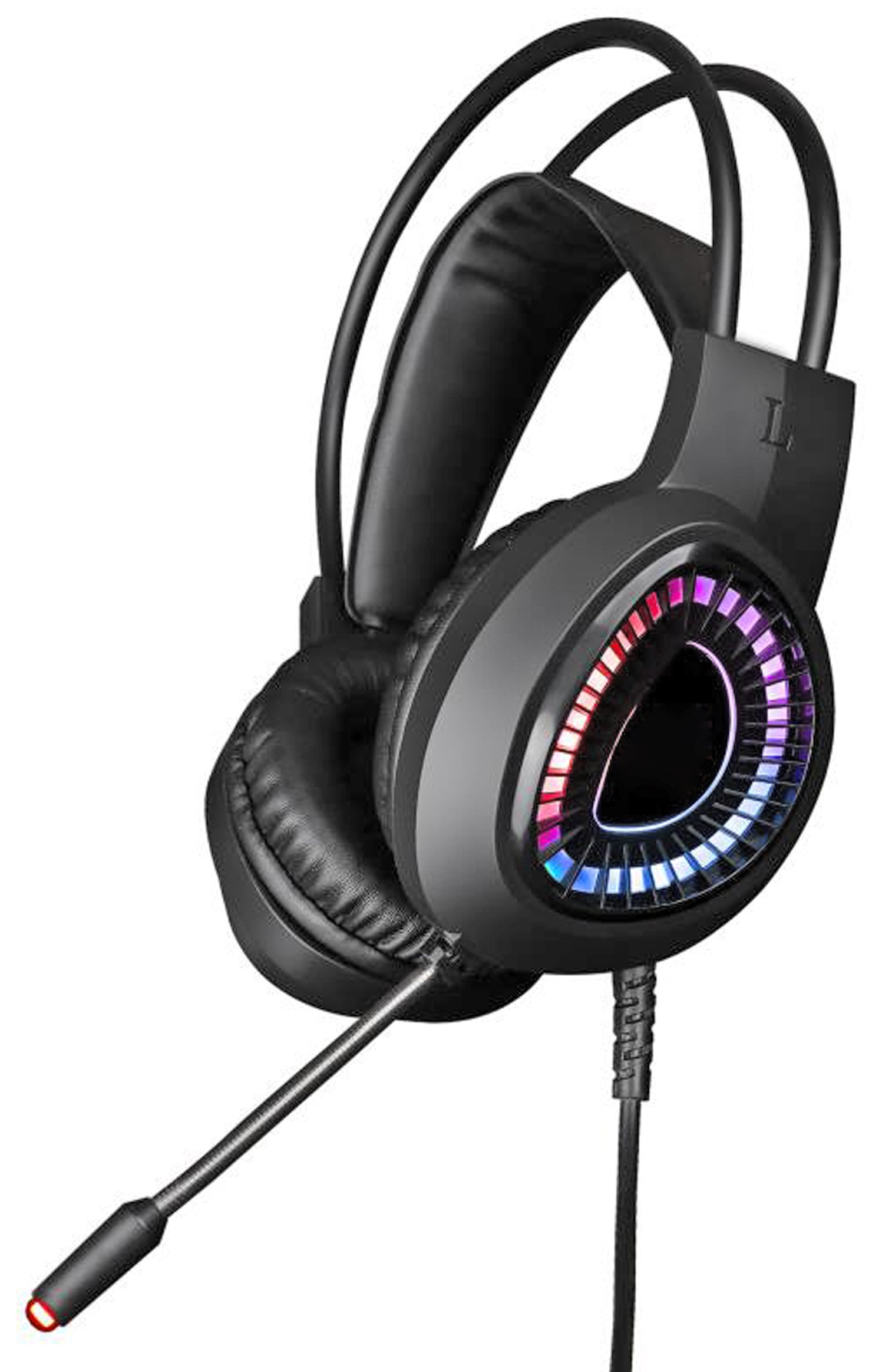 

Гарнітура Varr Gaming VH8010 Headset Hi-Fi Stereo mic USB 7.1 RGB Black (6667822)