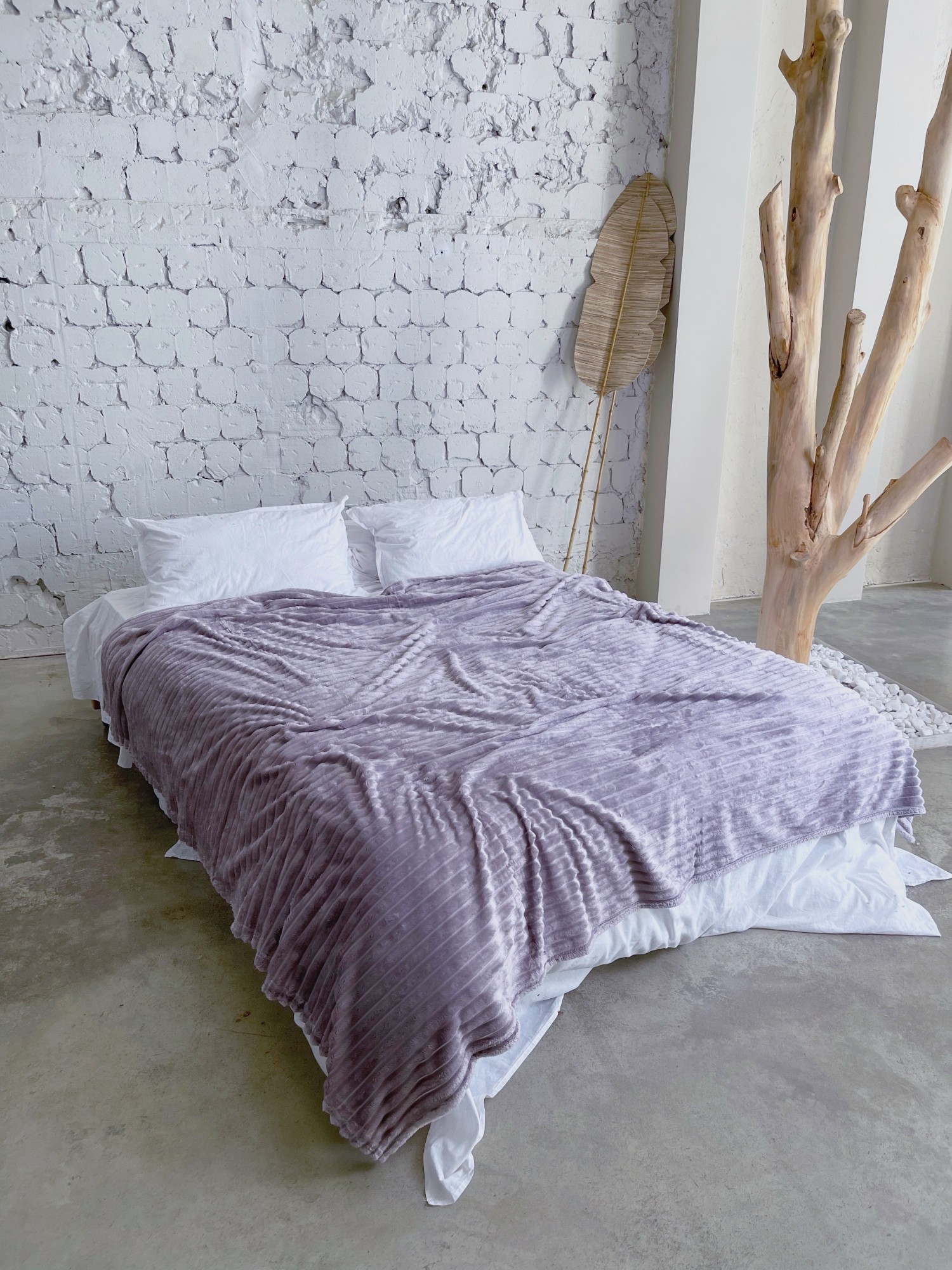 

Покрывало Colorful Home Полоса Лавандовый (200х220) 1003