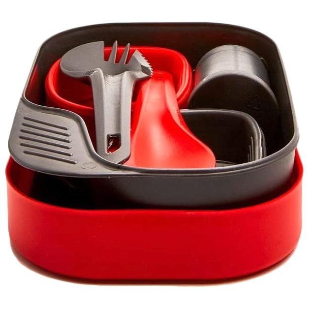 

Набор туристической посуды для отдыха на природе Wildo Camp A Box Duo Complete Red-Black (6553)