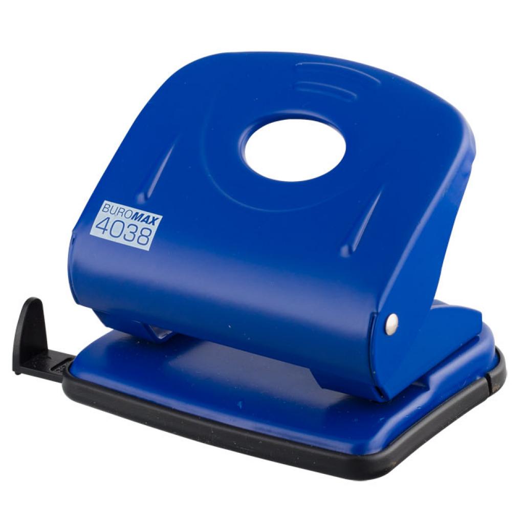 

Дырокол BUROMAX metal, 30sheets, blue (BM.4038-02)