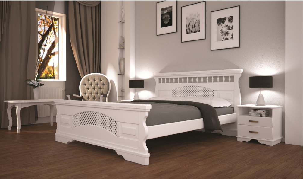 

Кровать ТИС АТЛАНТ 2 90*200 бук Белый